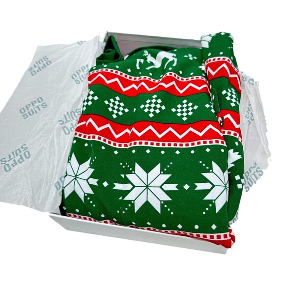 Opposuit Womans Suit Festive Girl Jacket Skirt Size 4 Christmas Holiday New - Picture 3 of 13